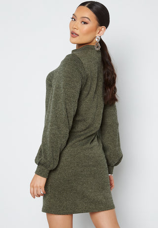 Emma L/S High Neck Dress
