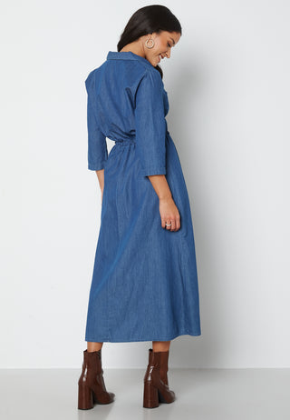Esran 3/4 Mid Calf Dress