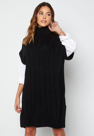 Fara Roll Neck Cable Vest