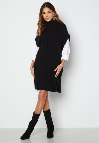 Fara Roll Neck Cable Vest