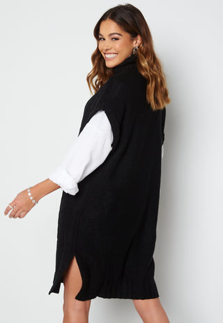 Fara Roll Neck Cable Vest