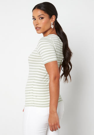 Fransiska S/S Stripe Top