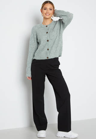 Ingeborg Life L/S Short Cardigan Knit