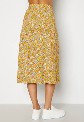 Lotus Button Skirt