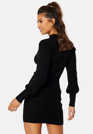 Magda L/S Volume Sleeve Dress