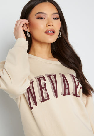 Rana L/S Long Print Sweat