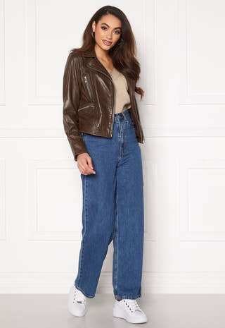 Kaley Leather Biker