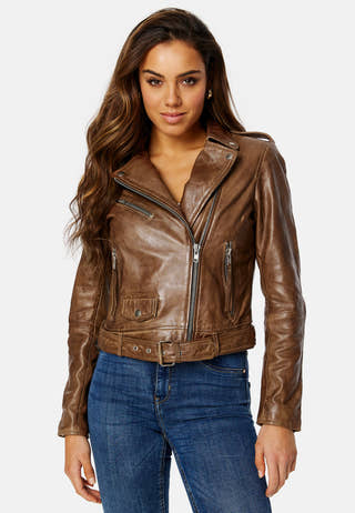 Rachel Leather Biker