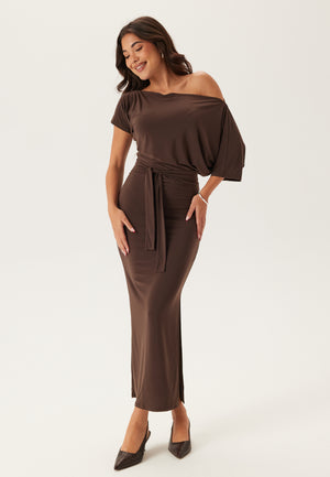 Off Shoulder Midaxi Kjole