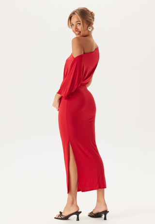 Off Shoulder Midaxi Dress