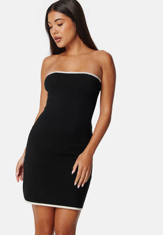 Josefin Contrast Tube Dress