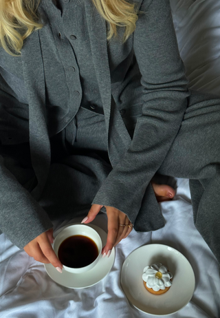 Josefin Knitted Scarf Cardigan