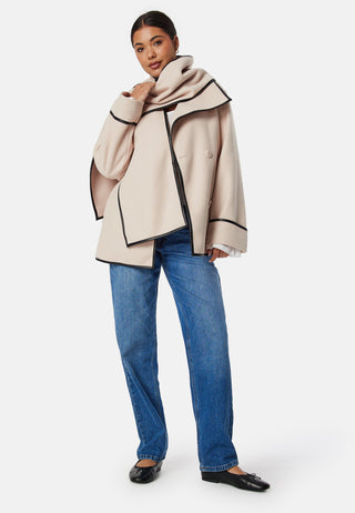 Josefin Scarf Coat