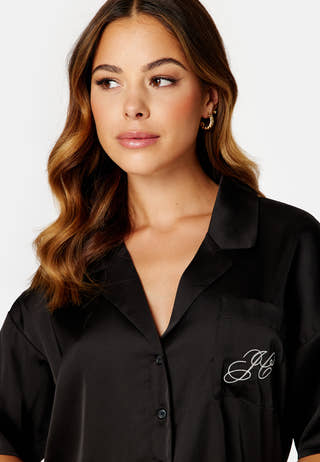 Dorothy Solid Satin Top