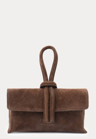 Barletta Small Suede Bag