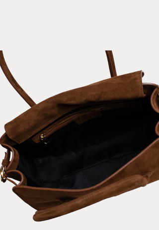 Loretto Suede Handbag