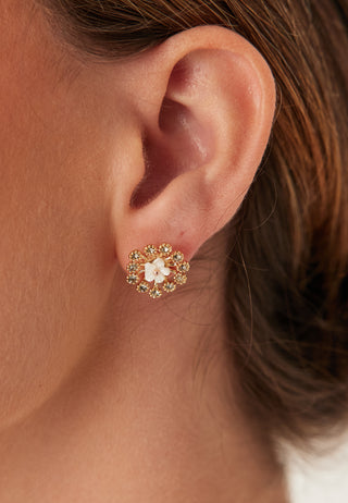 Organza Botanical Earrings