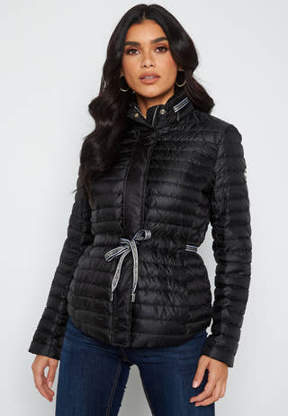 Eco Logo Tape Puffer Jacket