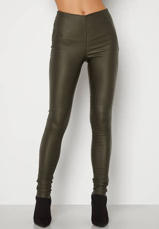 Objbelle Coated Leggings