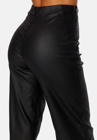 Belle Lisa Wide Coated Pants
