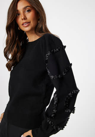 Didi L/S O-Neck Knit Pullover