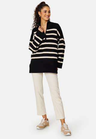 Ester L/S Knit Zip Pullover