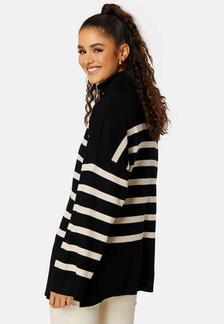 Ester L/S Knit Zip Pullover