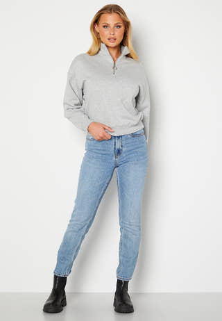 Kaisa L/S zip sweat pullover