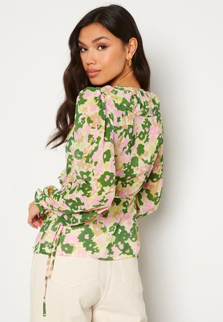 Kirsten L/S Wrap Top