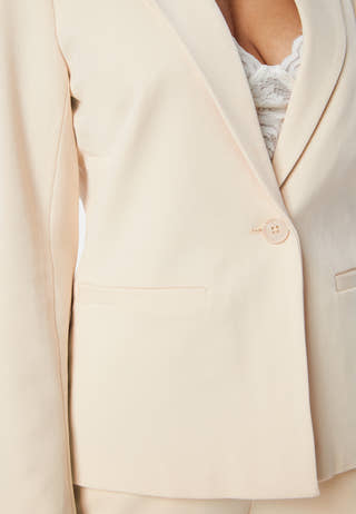 Lisa L/S Button Blazer