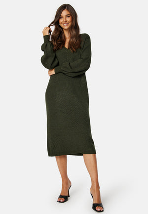 Malena L/S knit dress
