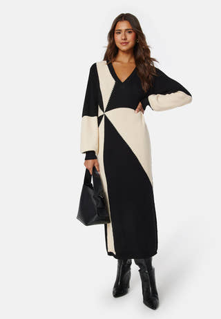 Malena L/S knit dress