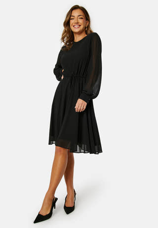 Mila L/S O-Neck Dress