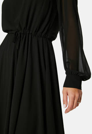Mila L/S O-Neck Dress