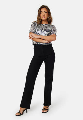 Nidia S/S Sequin Top