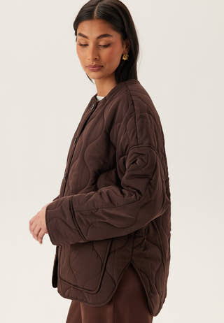 Objallie Ls Lo Quilted Jacket