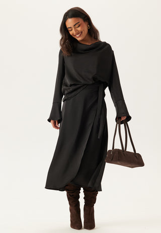 Objchilli L/S Re Waterfall Top