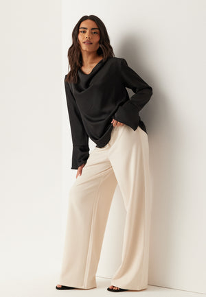 Objchilli L/S Re Waterfall Top