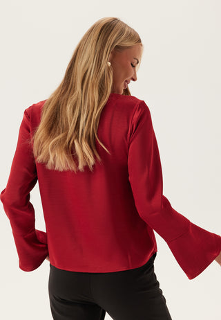 Objchilli L/S Re Waterfall Top