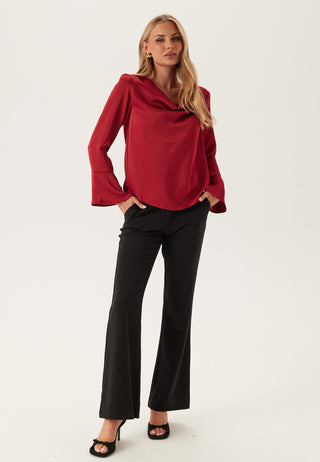Objchilli L/S Re Waterfall Top