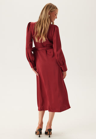Objchilli L/S WRAP DRESS WRAP