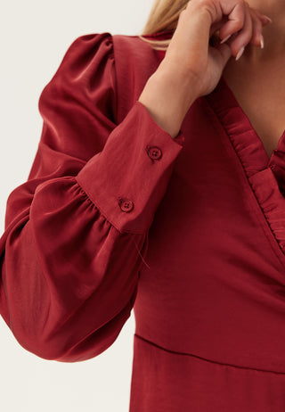 Objchilli L/S WRAP DRESS WRAP