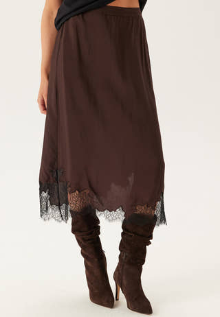Objdalme Mw Long Lace Skirt