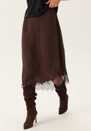 Objdalme Mw Long Lace Skirt