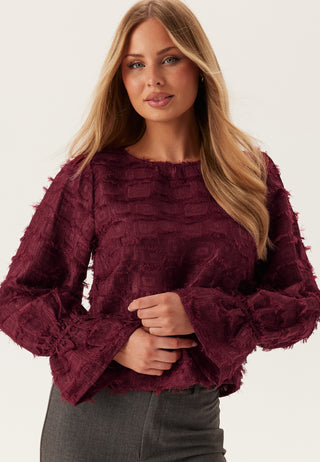 Objdaria Re Long Sleeve O-Neck Top