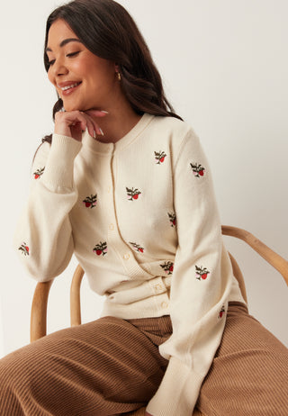 Objebba Thess Long Sleeve Knit Cardigan