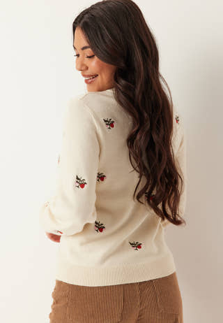 Objebba Thess L/S RE KNIT CARDIGAN