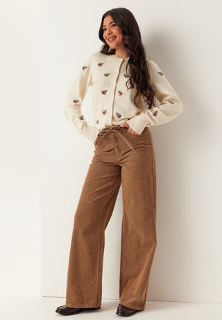 Objebba Thess Langermet Strikket Cardigan