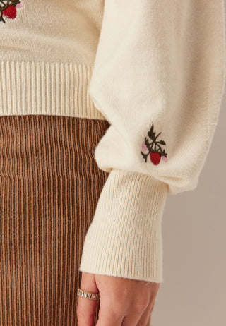 Objebba Thess Langermet Strikket Cardigan