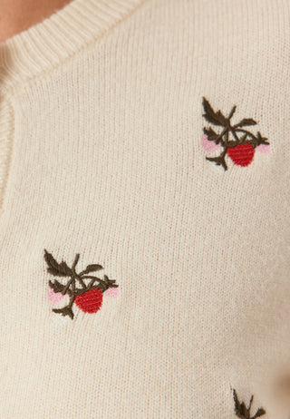 Objebba Thess Langermet Strikket Cardigan